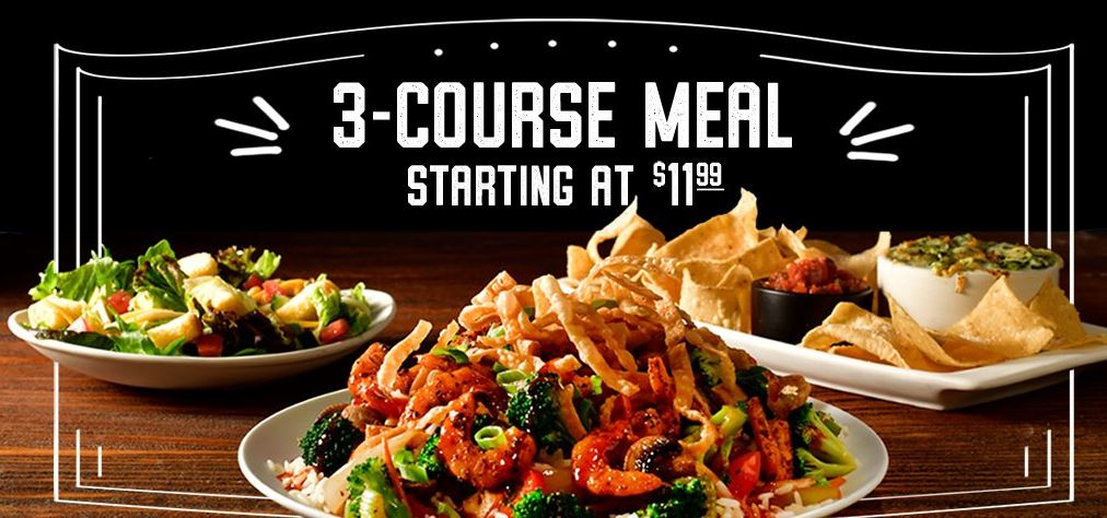 3-Course Meal Deal for $11.99