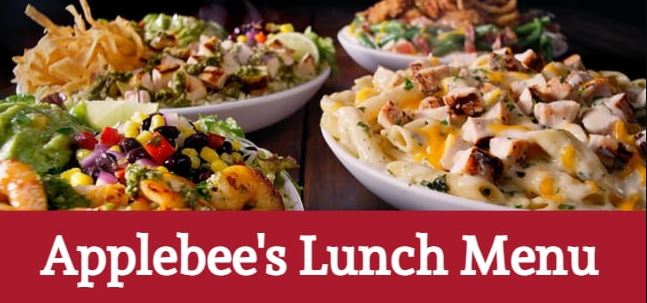 Applebee's Lunch Menu With Prices