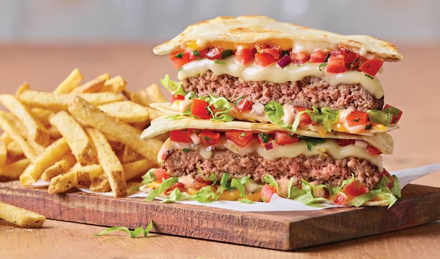 Applebee's Quesadilla Burger Menu With Price