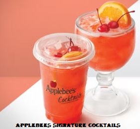 Applebees Signature Cocktails menu